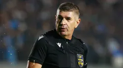 RS - CAXIAS DO SUL - 04/07/2024 - BRASILEIRO A 2024, GREMIO X PALMEIRAS - O arbitro Marcelo de Lima Henrique durante partida entre Gremio e Palmeiras no estadio Francisco Stedile pelo campeonato Brasileiro A 2024. Foto: Luiz Erbes/AGIF