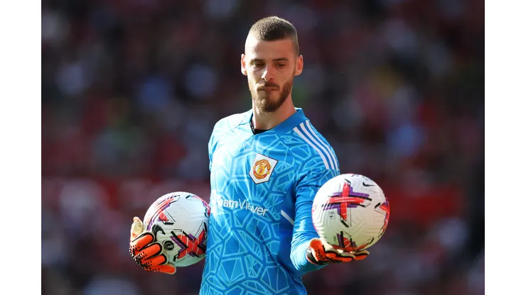 David De Gea atuava pelo Manchester United. (Foto de Matt McNulty/Getty Images)