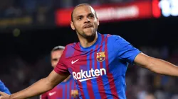 Braithwaite, ex-jogador do Bracelona contratado pelo Grêmio.