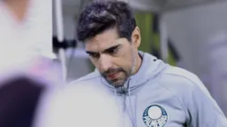 Abel Ferreira tecnico do Palmeiras durante partida contra o Cruzeiro no estadio Arena Allianz Parque pelo campeonato Brasileiro A 2024.