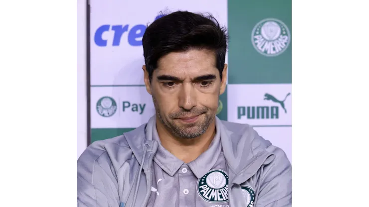 Abel Ferreira tecnico do Palmeiras durante partida contra o Vitoria no estadio Arena Allianz Parque pelo campeonato Brasileiro A 2024.