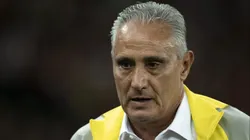 Tite, técnico do Flamengo, durante partida contra o Cruzeiro no estádio Maracanã pelo Brasileirão Série A 2024. Foto: Jorge Rodrigues/AGIF