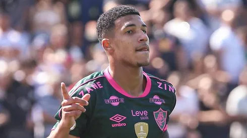 Kauã Elias comemora gol no Fluminense. Foto: Marcelo Gonçalves/Fluminense