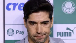 Abel Ferreira, técnico do Palmeiras, durante partida contra o Vitoria no estadio Arena Allianz Parque pelo campeonato Brasileiro A 2024. Foto: Marcello Zambrana/AGIF