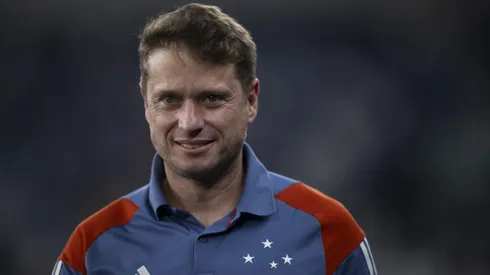 Técnico Fernando Seabra vem fazendo um ótimo trabalho no comando do Cruzeiro. Foto: Jorge Rodrigues/AGIF