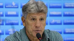 Renato Gaúcho durante entrevista coletiva após partida entre Operário-PR e Grêmio, no Estádio Germano Krüger, pela Copa Do Brasil, no dia 30/04/2024.