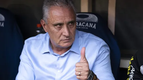 Tite tecnico do Flamengo. Foto: Jorge Rodrigues/AGIF
