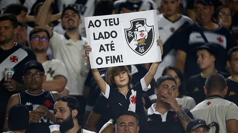 Fans of Vasco da Gama prior a match between Vasco da Gama and Red Bull Bragantino as part of Brasileirao 2023 at Sao Januario Stadium on December 6, 2023 in Rio de Janeiro, Brazil.