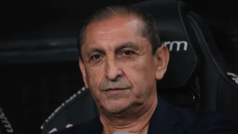 SP - SAO PAULO - 25/07/2024 - BRASILEIRO A 2024, CORINTHIANS X GREMIO - Ramon Diaz tecnico do Corinthians durante partida contra o Gremio no estadio Arena Corinthians pelo campeonato Brasileiro A 2024. Foto: Ettore Chiereguini/AGIF