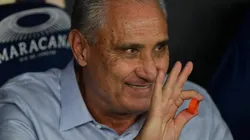 Tite durante partida entre Flamengo e Cuiabá, no Maracanã, pelo Campeonato Brasileiro, no dia 06/07/2024.