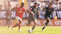 O Fluminense bateu o Bragantino fora de casa por 1 a 0 com gol de Kauã Elias pelo Brasileirão. Foto: Diogo Reis/AGIF