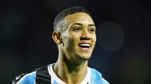 Gustavo Nunes em ação pela Copa Libertadores. Foto: Heuler Andrey/Getty Images
