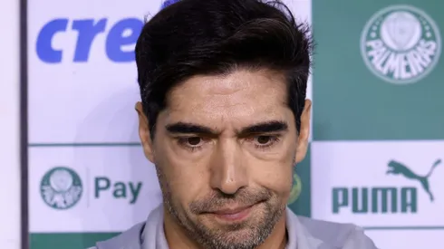 Abel Ferreira em partida entre Palmeiras x Vitória pelo Campeonato Brasileiro 2024