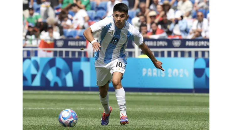 Thiago Almada é jogador do Botafogo e está na Olimpíadas. (Foto de Claudio Villa/Getty Images)