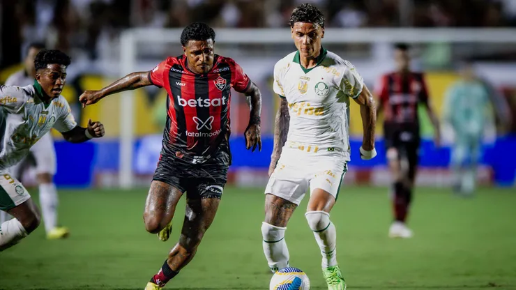 Palmeiras x Vitória terá transmissão ao vivo pelo site Bolavip Brasil a partir das 17h30 com todos os detalhes da partida pelo Brasileirão 2024. Foto: Jhony Pinho/AGIF