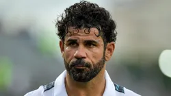 Diego Costa em ação contra o Vasco, pela 1ª rodada do Brasileirão. Foto: Thiago Ribeiro/AGIF