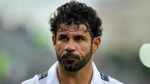 Diego Costa em ação contra o Vasco, pela 1ª rodada do Brasileirão. Foto: Thiago Ribeiro/AGIF