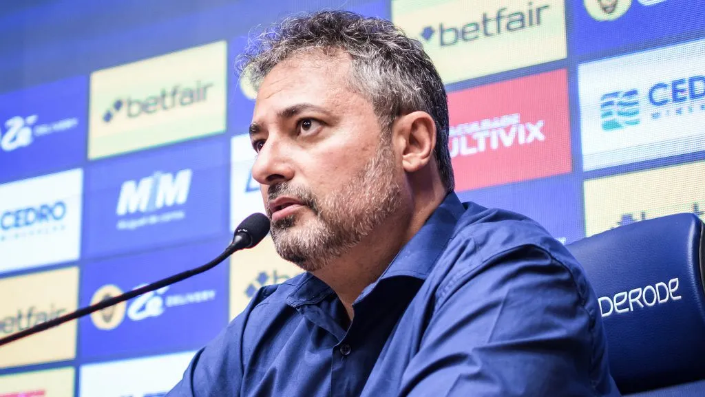 Alexandre Mattos, do Cruzeiro. Foto: Gustavo Aleixo/Cruzeiro