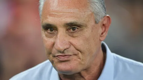 Tite durante partida do Flamengo no Brasileirão. Foto: Thiago Ribeiro/AGIF