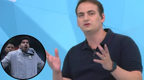 João Paulo Cappellanes deu nome aos bois e revelou quem ficou incomodado com Abel no Palmeiras - Fotos: Reprodução/Band e Ettore Chiereguini/AGIF