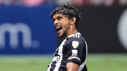 Scarpa comemora gol pelo Atlético. Foto: Gilson Lobo/AGIF