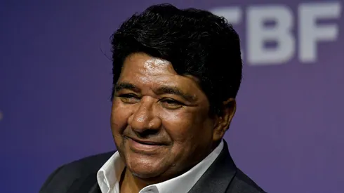 RJ - Rio de Janeiro - 03/03/2023 - CONVOCACAO SELECAO BRASILEIRA - Ednaldo Rodrigues presidente da Confederacao Brasileira de Futebol (CBF) durante anuncia a lista dos convocados para disputar o amistoso contra o Marrocos a ser realizado no dia 25 de marco na cidade de Tanger, nesta sexta-feira (03), no auditorio do hotel Windsor, na Barra da Tijuca, na zona oeste do Rio de Janeiro.