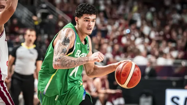 Gui Santos, do Golden State Warriors, irá para a sua primeira Olimpíada. Foto: FIBA