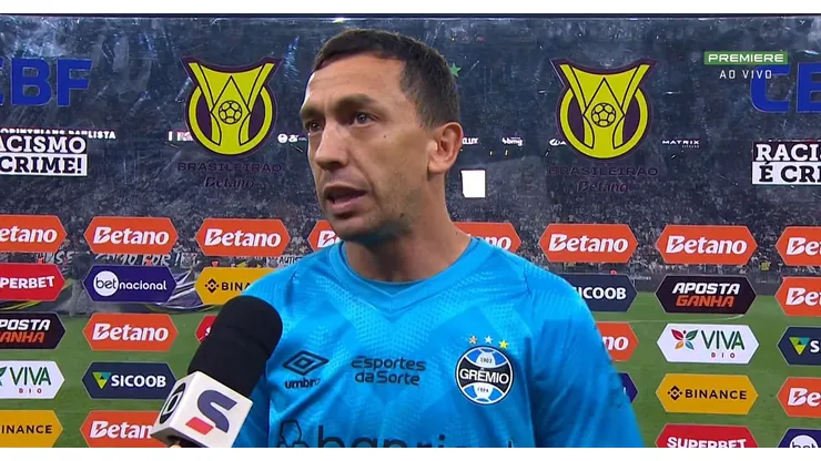 Marchesin foi um dos líderes do elenco do Grêmio - Foto: Divulgação / Premiere