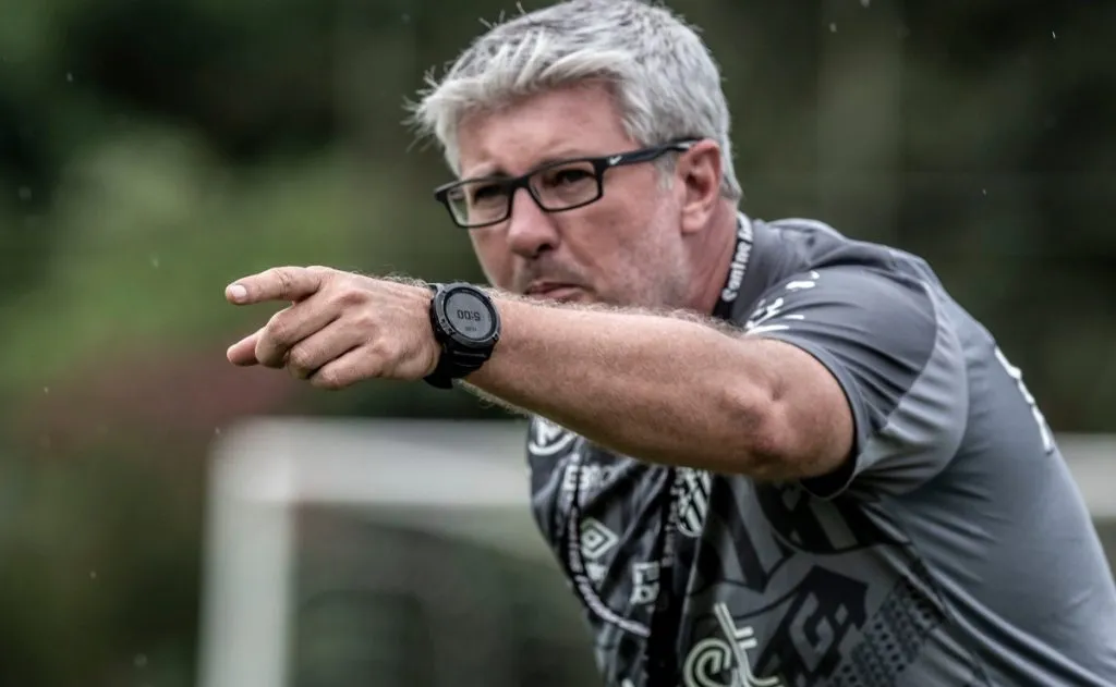 Odair Hellmann não fez um bom trabalho no Peixe - Foto: Ivan Storti/Santos FC.