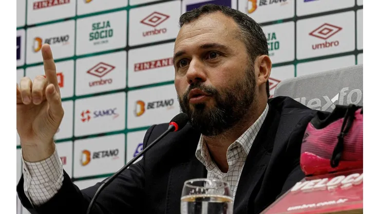 Foto: Lucas Merçon/Fluminense/Divulgação - Pres. Mário Bittencourt: Fluminense pode faturar alta no negócio