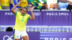 Foto: Juan Manuel Serrano Arce/Getty Images - Gabi Nunes comemora gol sobre a Nigéria nesta quinta-feira (25) pelos Jogos Olímpicos