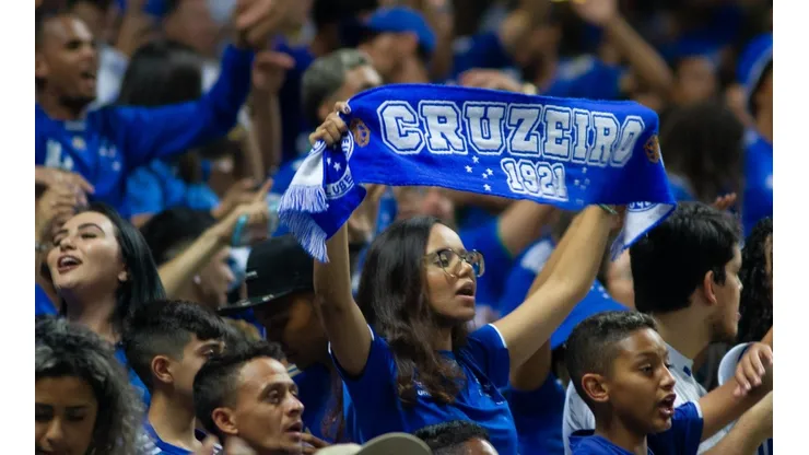 Foto: Fernando Moreno/AGIF - Torcida do Cruzeiro em 2022, no Mineirão