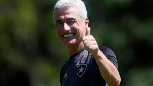 Foto: Vitor Silva/Botafogo/Divulgação - Luís Castro: técnico português é admirador do meia