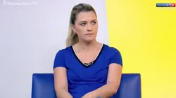 Foto: Reprodução/SporTV - Ana Thaís Matos: comentarista criticou a grande recepção de Suárez no Grêmio