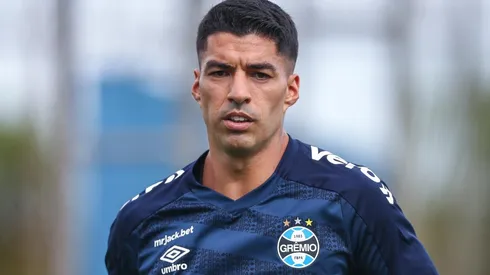 Luis Suárez em ação pelo Grêmio - Foto: Lucas Uebel/Grêmio