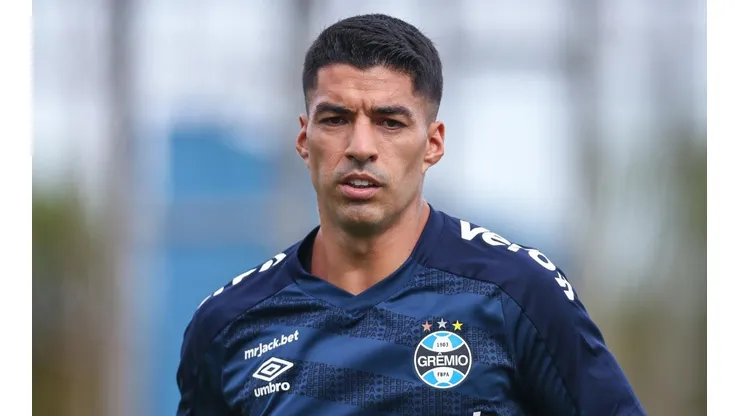 Luis Suárez em ação pelo Grêmio - Foto: Lucas Uebel/Grêmio