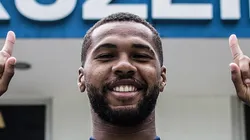 Foto: Gustavo Aleixo/Cruzeiro - Wesley protagoniza lançamento do Cruzeiro