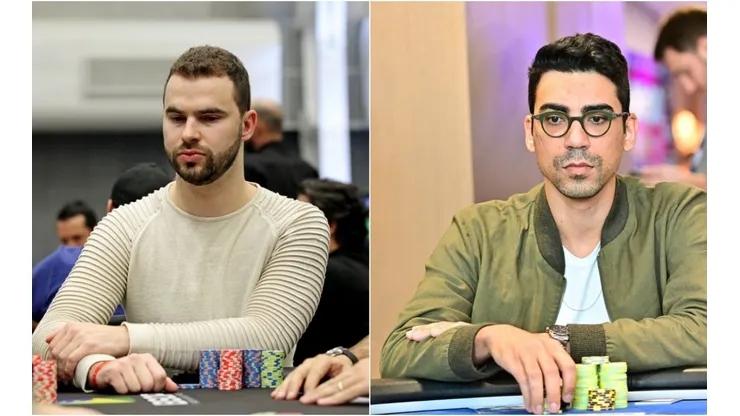 Renan Bruschi e Pablo Brito conquistaram boas forras no poker online (Foto: Divulgação/BSOP e Tomas Stacha/PokerStars)