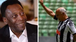 Foto Pelé: (Photo by Eamonn M. McCormack/Getty Images for Pele10 ) - Foto Reinaldo: Pedro Souza / Atlético