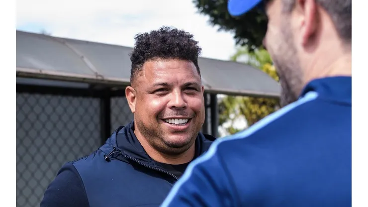 Foto: Flickr do Cruzeiro - Ronaldo e Pezzolano durante treino.