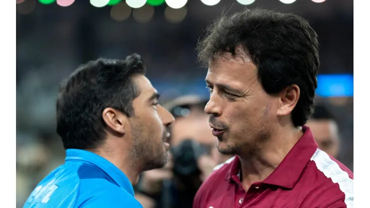 Foto: Jorge Rodrigues/AGIF - Abel Ferreira e Fernando Diniz