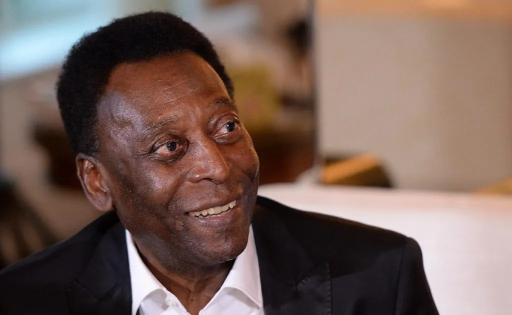 Autógrafo de Pelé em sala do CT do Santos foi apagado por Marcelo Teixeira, Foto: Eamonn M. McCormack/Getty Images for Pele10
