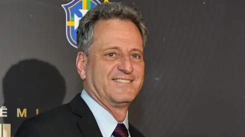 RJ – Rio de Janeiro – 09/12/2019 – Premio Brasileirao 2019 – Rodolfo Landim presidente do Flamengo, durante a cerimonia de entrega do Premio Brasileirao 2019, promovida pela CBF, para premiar os melhores de cada posicao do Campeonato Brasileiro 2019, realizado no Armazem 2, Centro do Rio de Janeiro.