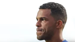 Marcello Zambrana/AGIF. Fernando Lázaro passa recado de diretoria aos jogadores do Timão