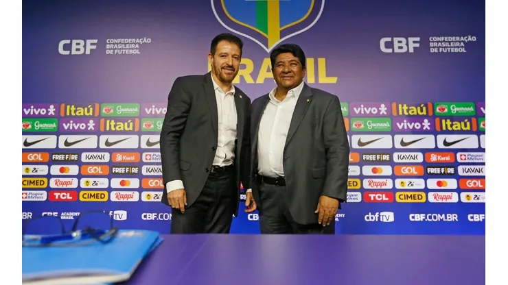 Foto: Rafael Ribeiro / CBF | Ramon Menezes e Ednaldo Rodrigues