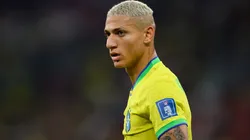 Richarlison em jogo da Seleção Brasileira. Matthias Hangst/Getty Images