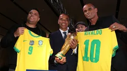 Foto: Buda Mendes/Getty Images | Ronaldo, Rivaldo, Cafu e Luizão