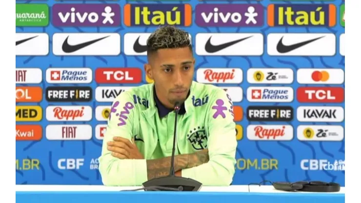Foto: Reprodução CBF TV | Raphinha