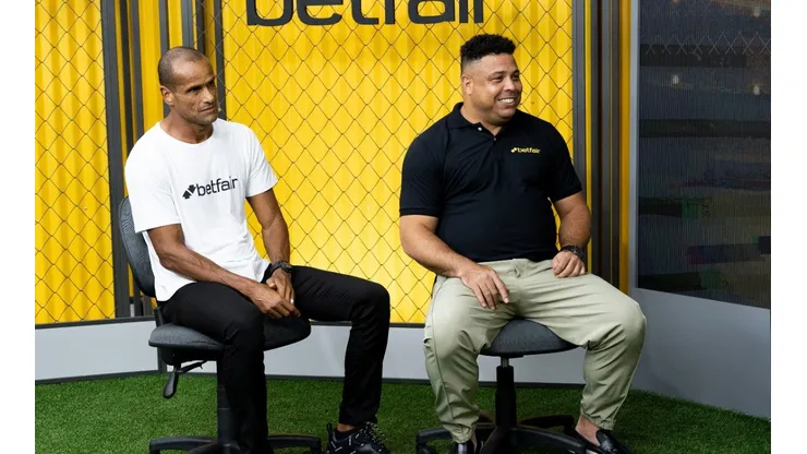 Foto: Divulgação / Betfair | Rivaldo e Ronaldo
