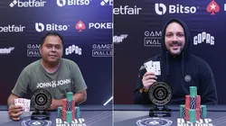 Aberivaldo Leite e Thiago Torati venceram torneios (Foto: Rafael Terra/BSOP)